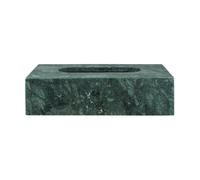 Mette Ditmer Coffret à mouchoirs Marble 14x25.5 cm Dark forest