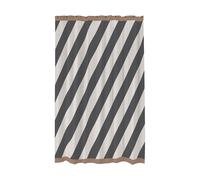 Mette Ditmer Rideau de douche Diagonal 150x200 cm Gris foncé