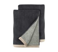 Mette Ditmer Serviette d’invité Soft 40x55 cm 2 pièces Gris (grey). 40x55 cm
