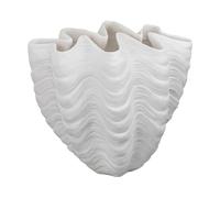 Mette Ditmer Vase Shell Grand. 30 cm. white