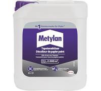 METYLAN Décolleur Actif, décolle tous types de papiers peints - très concentré jusqu'à 400 m² de papiers peints décollés avec 1 litre - bidon de 5 litres
