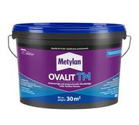 METYLAN Ovalit TM, Colle pour revêtements muraux, colle prête à l'emploi pour textiles muraux et toile de verre-Seau 5 kg