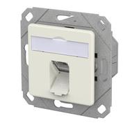 Metz Connect METZ CONNECT Boîte de connexion RJ45 LS encastrée blanc pur 130E371102-I Quantité:1
