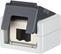 METZ CONNECT Module IP20 Boîtier AP gris, avec sortie PK non équipée