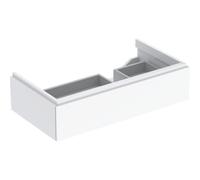 Meub. bas Geberit Xeno² 1 tiroir plage droite 88x22x46.2 Blc brillant - GEBERIT 500.514.01.1