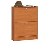 Akord Armoire à chaussures 2 abattants - Aulne