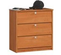 Akord Armoire à chaussures 3 portes basculantes - Aulne