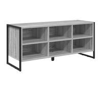vidaXL Cabinet à chaussures avec stockage Gris Sonoma 60 x 35 x 44 cm