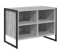 Meuble à chaussures en bois d'ingénierie - vidaXL - Gris Sonoma - 60x35x44 cm - Design industriel - Durable