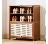 Meuble à chaussures - Étagère à chaussures multicouche avec tiroir pliable pour entrée, chambre à coucher et couloir - Solution d'étagère élégante