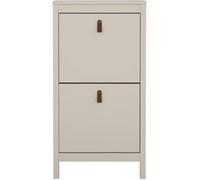 Meuble à chaussures - MADRID - Cachemire - 8 paires - 53,8 x 24,6 x 102,9 cm