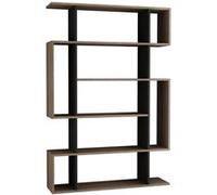 Meuble à étagères bois et anthracite KIRJA CONCEPT USINE Bois G