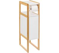 Meuble à roulettes avec réserve « Naturéo » blanc - 5 five simply smart