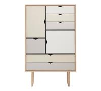 Meuble Andersen S5 Armoire en Chêne Traité Au Savon/ Sable