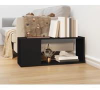 Meuble Armoire TV Noir 80x24x32 cm Bois composite - Buffet TV 809108