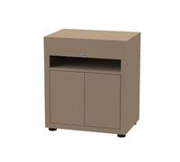 Le Marquier - Meuble De Cuisine Extérieure Avec Tablette 80x55 Cm Taupe Mc80ptae22
