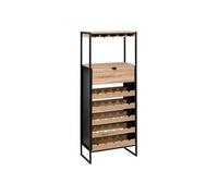 Meuble Bar X25 Bouteill Aliaj-l60xp30xh160cm