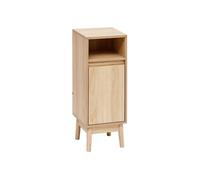 Meuble bas 1 porte 1 niche Abana naturel