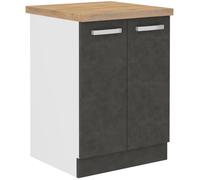 Meuble auxiliaire 60 x 51,6 x 85 cm Gris