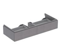 Meuble bas Geberit Xeno² - lav à partir de 120 2 tiroirs 117.4x22x46.2 Gris scult - GEBERIT 500.517.43.1