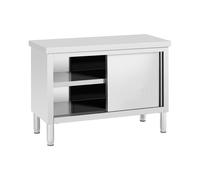 Meuble bas inox - ECO - 120 x 50 cm - 330 kg - Royal Catering