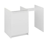 Meuble bas kitchenette - MODERNA - ABCE100D05 - 100cm - 1 porte - Niche réfrigérateur