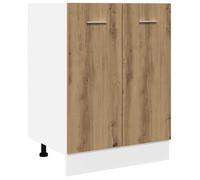 Meuble bas Lyon - vidaXL - bois d'ingénierie - chêne artisanal - sans plan de travail - 60 x 46 x 81,5 cm mzq81p16