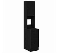 Meuble Bas pour cuisine - BEST-HOME - Buffet de cuisine avec tiroir - Chêne noir - 32x50x180cm 3_7319865