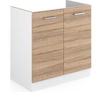 Meuble bas pour l'évier Vicco R-Line Sonoma 80cm avec portes, sans PT, Model 41944
