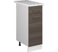 Meuble bas universel Vicco R-Line Gris 30cm avec tiroir, avec PT, Model 41754