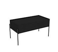 Meuble bas VitrA Equal 64109 83 x 42 cm, mural, sur pied, avec structure en chêne noir