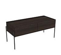 Meuble bas VitrA Equal 64112 102 x 42 cm, mural, 2 tiroirs, avec structure en bois d'orme