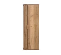 Meuble Colonne de Salle de Bain Suspendu GLAMOUR - Chêne Craft d’Or - 35 x 139 cm