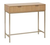 Console ""Tasso"" L80,5cm effet bois naturel - 5 five simply smart