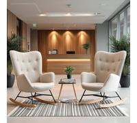 MEUBLE COSY Chaise de Réunion Ergonomique et Confortable, Fauteuil de Salle de Conférence et Espace de Détente, Design Moderne pour Bureau et Salle d’Accueil