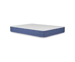 MEUBLE COSY Matelas 160x200x22cm à mémoire de Forme, Extra Confort 7 Zones, Haute résilience, Ergonomique, Hypoallergénique, Réversible, Tissu Micro Fabriqué en Espagne, Mousse, Blanc