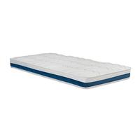 MEUBLE COSY Matelas 90x190x17cm à mémoire de Forme, Extra Confort 5 Zones, Haute résilience, Ergonomique, Hypoallergénique, Réversible, Le Tissu 3D Micro perforé Respirant Fabriqué en Espagne