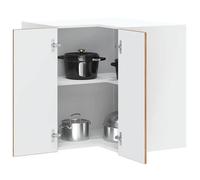 Meuble cuisine,charge 65 kg,Design mural,Moderne - Armoire murale d'angle de cuisine Kalmar vieux - bois 999533