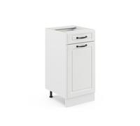 Vicco Meuble Cuisine R-Line, Blanc Campagne, 40cm sans PT, pour Une Combinaison Libre au Sein de systèmes de Cuisine modulaires