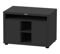 Meuble cuisine extérieure noir pour cuisson xl 110 x 70 cm - le marquier