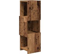 Meuble d'angle Bois ancien 25,5x25x80cm Bois d'ingénierie