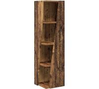 Meuble d'angle Bois ancien 27,5x27x102cm Bois d'ingénierie