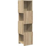 Meuble d'angle Chêne Sonoma 25,5x25x102cm Bois d'ingénierie