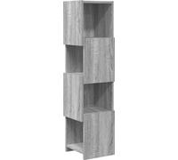 Meuble d'angle Gris Sonoma 25,5x25x102cm Bois d'ingénierie
