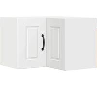 Meuble d'angle mural PORTO Blanc 57 x 57 x 40 cm
