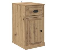 vidaXL Meuble d'appoint Chêne artisanal Bois d'ingénierie 40×50×75 cm Tiroirs