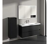 Villeroy & Boch Skyla armoire 35x34.9x100 cm latérale suspendue noir C80200VL