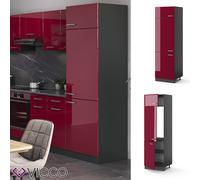Meuble de cuisine, élément haut, élément bas, cuisine intégrée,anthracite, VICCO