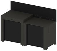 Meuble de cuisine extérieure ENO ESSENTIAL 2 Modules Grir Cargo PMOD702M