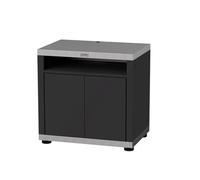 Meuble De Cuisson Duo Pour Plancha / Barbecue Noir